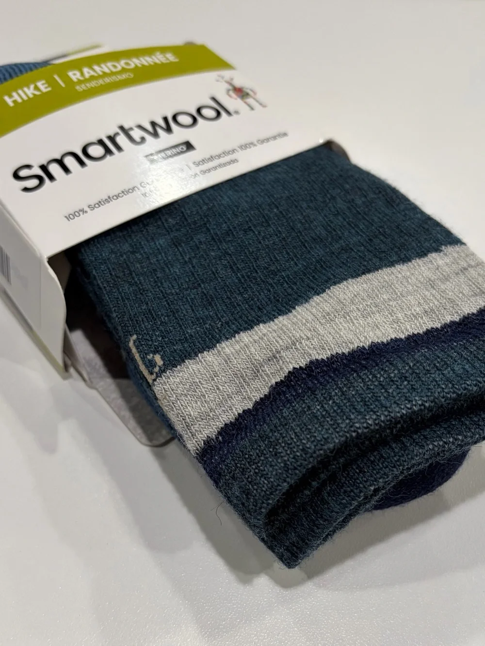 SmartWool Women's Small Outdoor Light Cushion Socks Blue NWT Wool Blend
